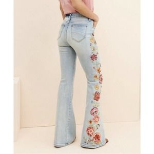Driftwood Free People Farrah Flare Jeans 25